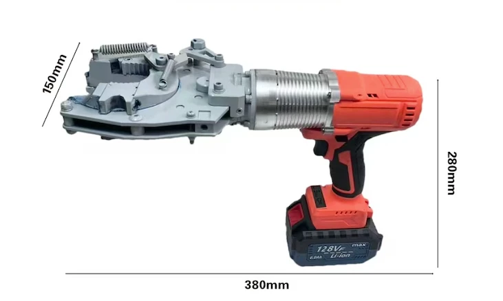 D53 Brushless Electric Pipe Wrench (Heavy-Duty Series)-Dual-Power Hybrid Model